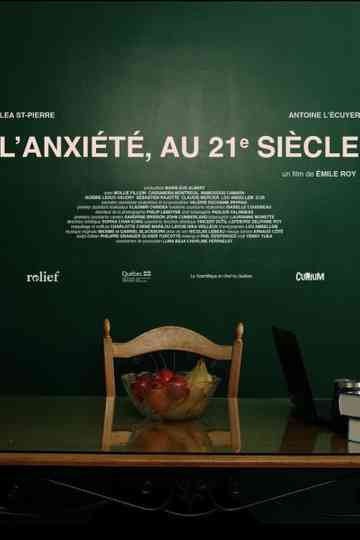 L'anxiété, au 21e siècle Poster
