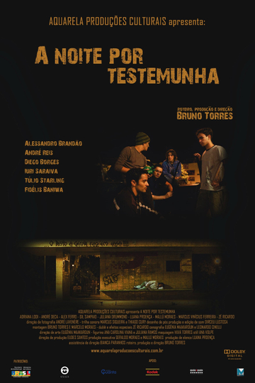 A Noite por Testemunha Poster