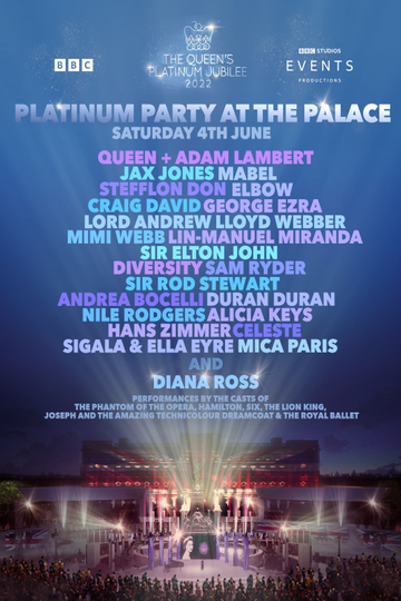 Platinum Party at the Palace Poster