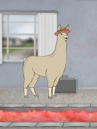 Llamas with Hats 6