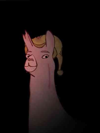 Llamas with Hats 10 Poster