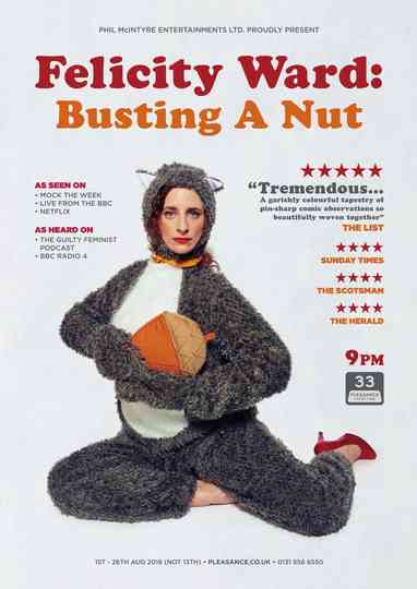 Felicity Ward: Busting A Nut Poster