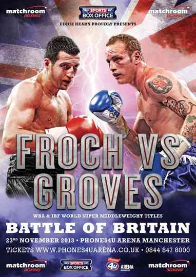 Carl Froch vs. George Groves Poster