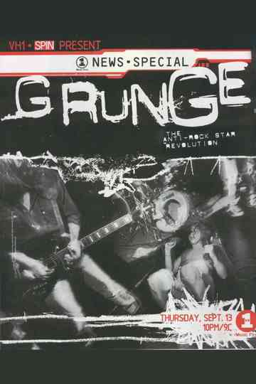 VH1 News Special: Grunge Poster