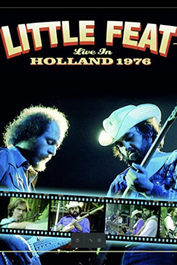 Little Feat: Live in Holland 1976 Poster