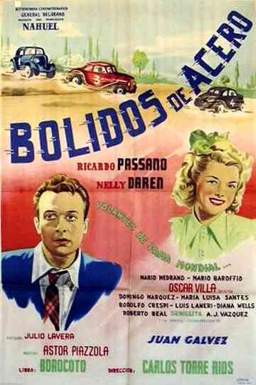 Steel racing cars Poster