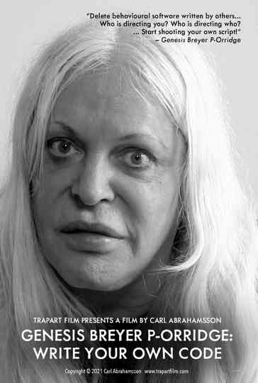 Genesis Breyer P-Orridge: Write Your Own Code Poster