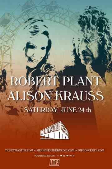 Robert Plant & Alison Krauss at Glastonbury Poster