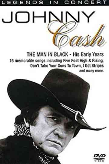 Legends in Concert - Johnny Cash: The Man In Black - His Early Years Poster