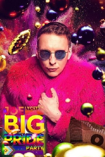 Joe Lycett's Big Pride Party Poster