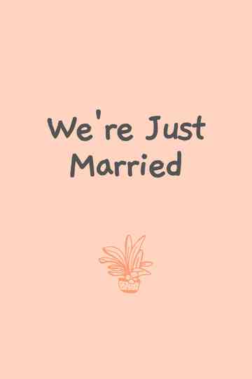 We're Just Married Poster