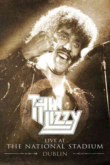Thin Lizzy Live at the National Stadium Dublin Poster