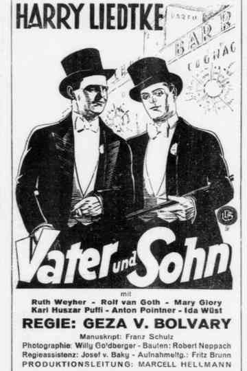 Vater und Sohn Poster